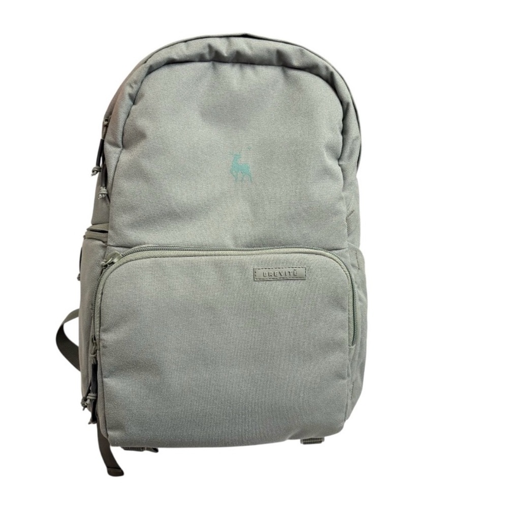 Elegant Light Gray Camera Backpack - image 1